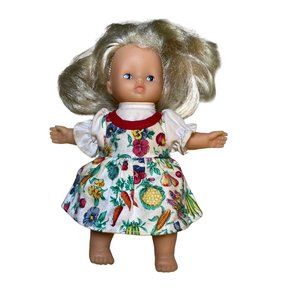 UNIMAX Baby Doll 6.5 Inch Vintage 1990's Toy